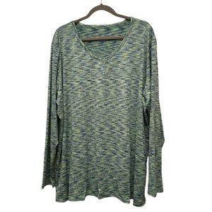 Uoohal plus size workout tops for women  loose fit athletic shirts size 4X